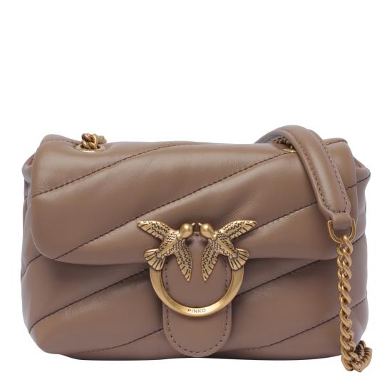 25FW 핑코 숄더백 100040 A0F2D01Q Beige