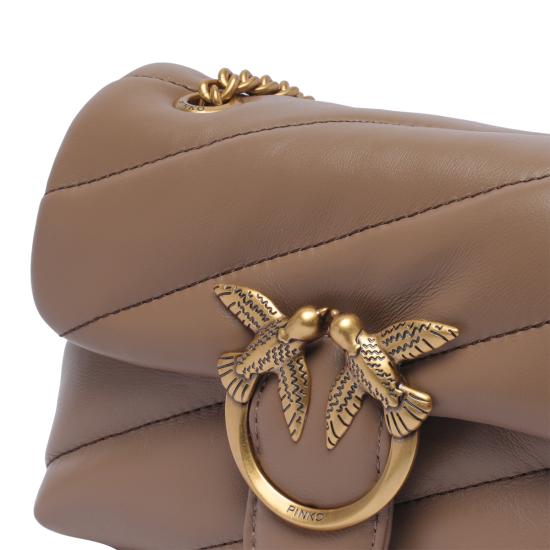 25FW 핑코 숄더백 100040 A0F2D01Q Beige - PINKO