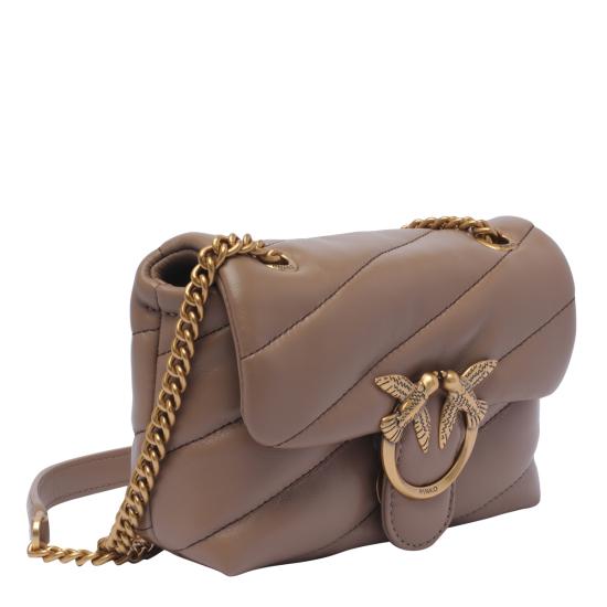 25FW 핑코 숄더백 100040 A0F2D01Q Beige - PINKO