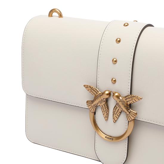 25FW 핑코 크로스백 105857 A0F1Z14Q White - PINKO