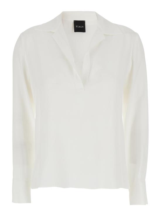 25FW 플레인 블라우스 42874057020 White