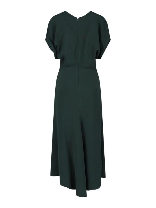 25FW 빅토리아 베컴 미디 스커트 1325WDR006381ADARKPINE Green - VICTORIA BECKHAM