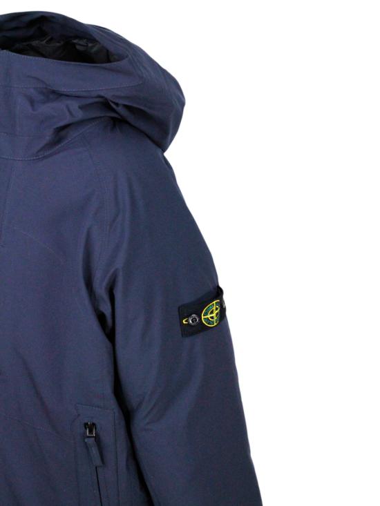 25FW [키즈] 스톤 아일랜드 패딩 791640434 20 Blue - STONE ISLAND