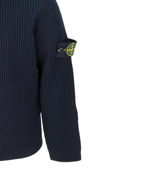 25FW [키즈] 스톤 아일랜드 니트/스웻셔츠 7916510C2 20 Blue - STONE ISLAND