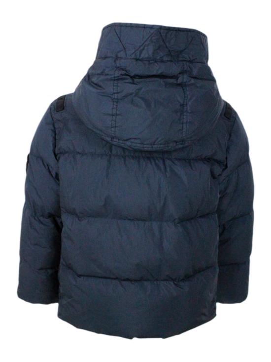 25FW [키즈] 스톤 아일랜드 패딩 791640223 20 Blue - STONE ISLAND