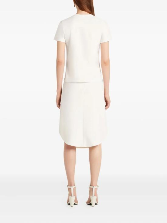 25FW 쿠레쥬 반팔 티셔츠 325JTS217JS0233 0001 HERITAGE WHITE - COURREGES