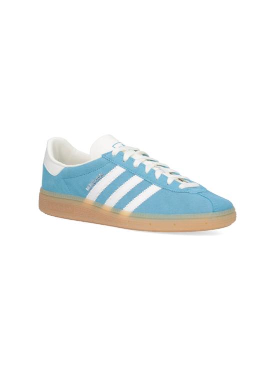 25FW 아디다스 뮌헨 스니커즈 JS3991 PREBLU OWHITE SILVMT Blue - ADIDAS