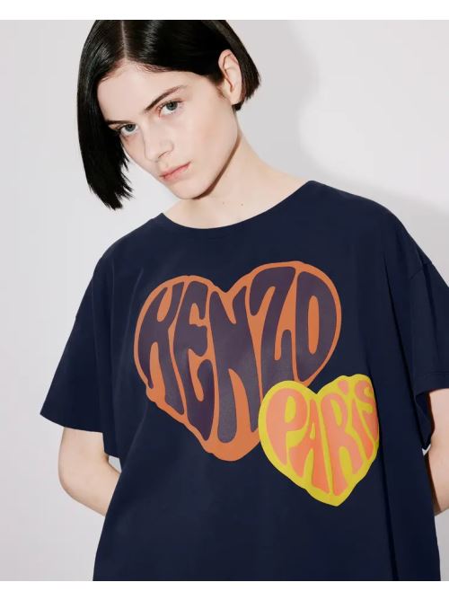  겐조 반팔 티셔츠 FD62TS0704SO 77 Midnight - KENZO