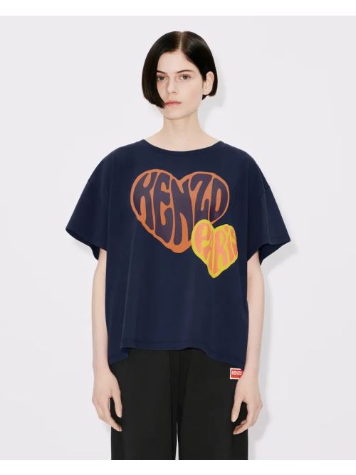  겐조 반팔 티셔츠 FD62TS0704SO 77 Midnight - KENZO