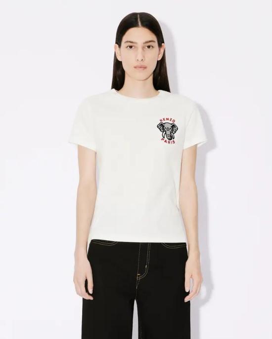  겐조 반팔 티셔츠 FE52TS1134SG 02 Beige - KENZO