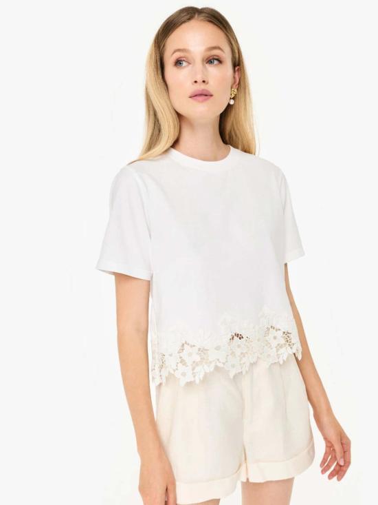  카미 뉴욕 반팔 티셔츠 캐미 뉴욕 키아누 탑 - CAMI NYC