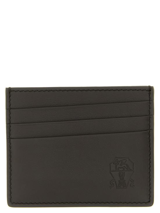 26FW 브루넬로 쿠치넬리 명함지갑 MWZNBU434C8034 Black