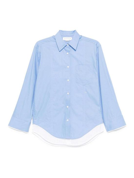 25SS 빅토리아 베컴 셔츠 1125WSH006011C86 Light Blue