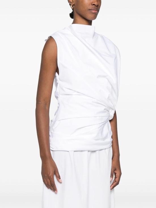 25SS 질샌더 민소매 티셔츠 J02NC0259J45002100 White - JIL SANDER