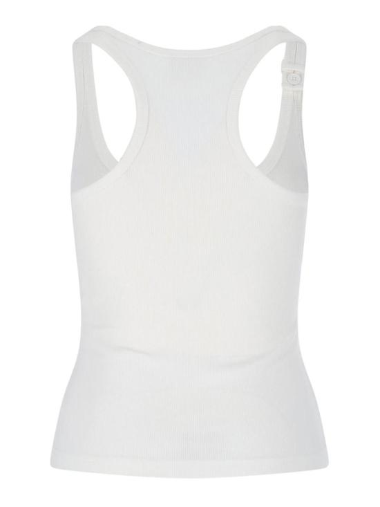  쿠레쥬 민소매 티셔츠 125JDE123JS01940001 White - COURREGES