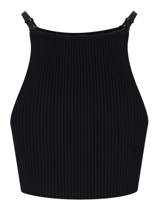 25SS 쿠레쥬 민소매 티셔츠 125MTO383FI00019999 Black - COURREGES