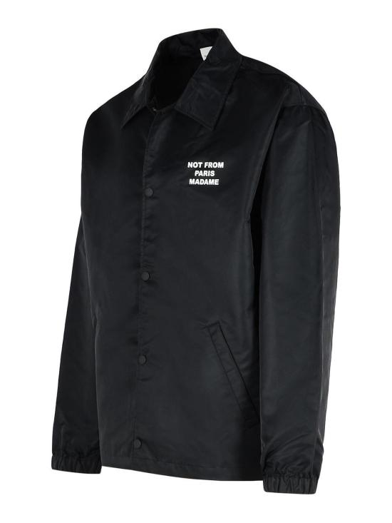 26SS 드롤드무슈 봄버 자켓 PERMJT183PA014BL Black - DROLE DE MONSIEUR