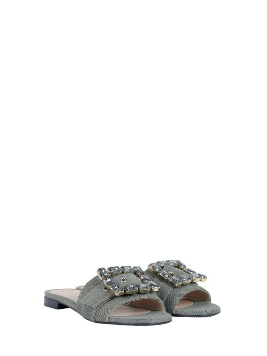  로베르토 페스타 뮬/슬리퍼 FADEJEANSKAKI Grey - ROBERTO FESTA