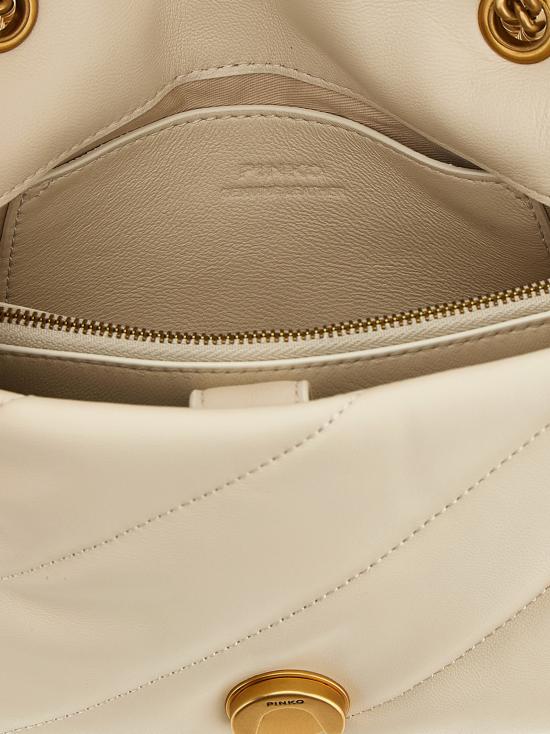26SS 핑코 크로스백 100039A0F2Z14Q White - PINKO