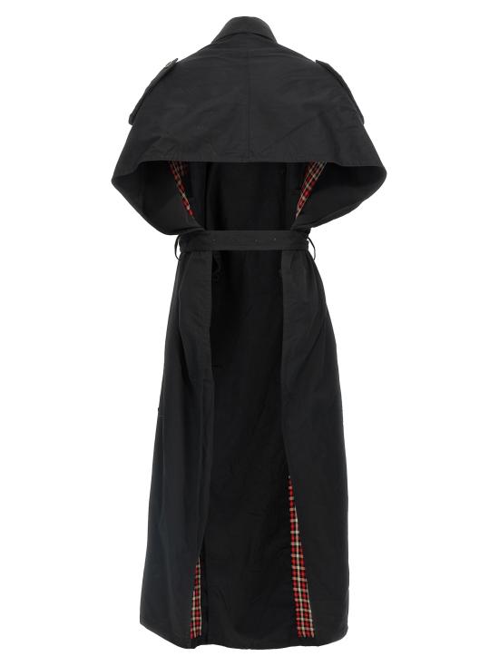 25FW 발렌시아가 트렌치 코트 838802TSP131000 Black - BALENCIAGA