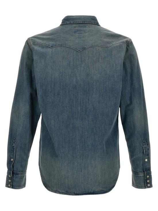  폴로 랄프로렌 웨스턴 레귤러핏 데님 셔츠  710703936001 BLUE - POLO RALPH LAUREN