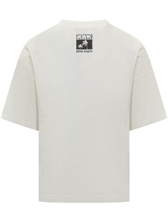 25FW 팜앤젤스 반팔 티셔츠 PMAA10DF25JER001 0310 WHITE - PALM ANGELS
