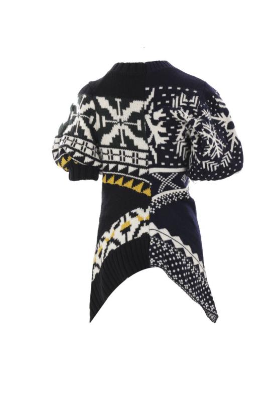 24FW 사카이 스웨터 2407433025 BLACK MIX - SACAI