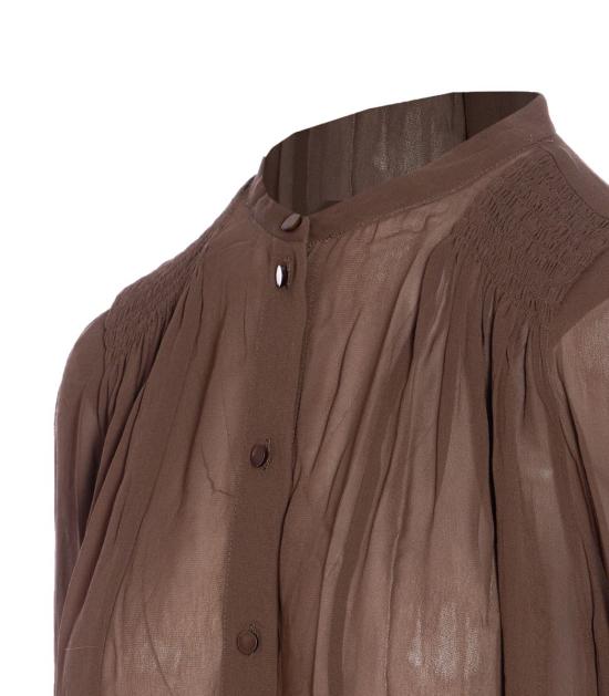 25FW 이자벨마랑에뚜왈 셔츠 HT0189FAC3J01E67KI BROWN - ISABEL MARANT ETOILE