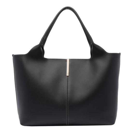 26SS 토즈 미디움 스몰 쇼퍼백 XBWEBRA0250UBLB999 Black