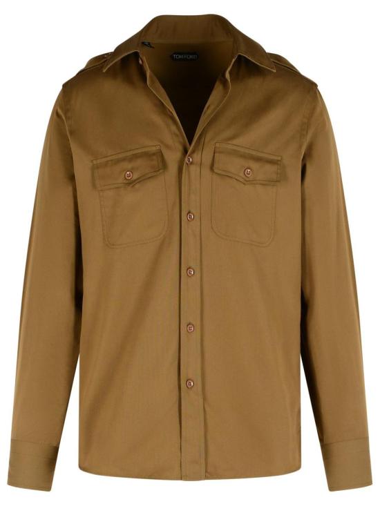 25FW 톰포드 긴팔 셔츠 HME009 FMC238FG513 GREEN