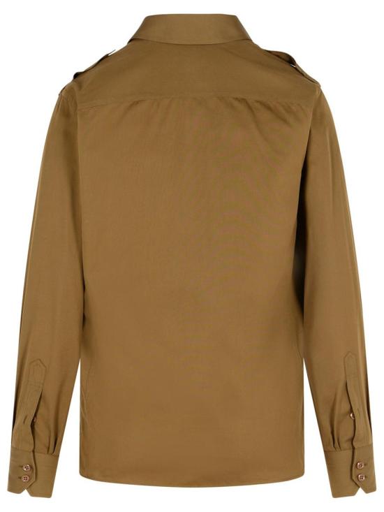 25FW 톰포드 긴팔 셔츠 HME009 FMC238FG513 GREEN - TOMFORD