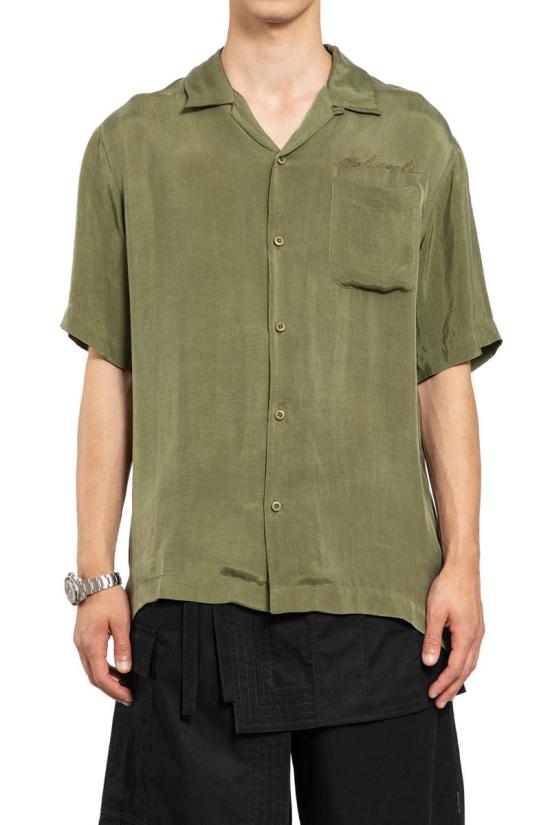 25SS 마하리쉬 반팔 셔츠 6098 OLIVE GREEN