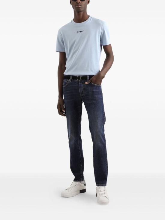 25FW 돌체앤가바나 데님 팬츠 GY07CDG8NI7S9001 BLUE - DOLCE & GABBANA