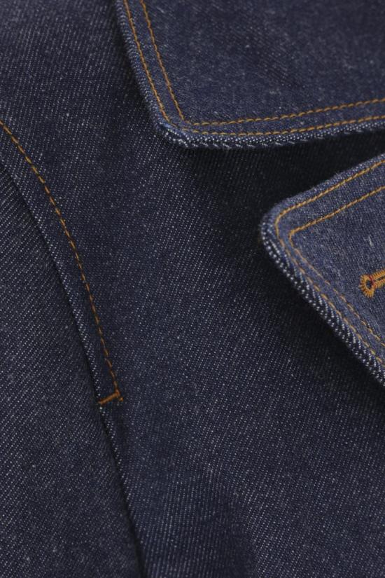 25SS 구찌 데님 피코트  805339XDC784759 DARK BLUE MIX - GUCCI