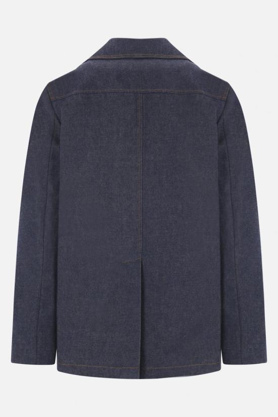 25SS 구찌 데님 피코트  805339XDC784759 DARK BLUE MIX - GUCCI