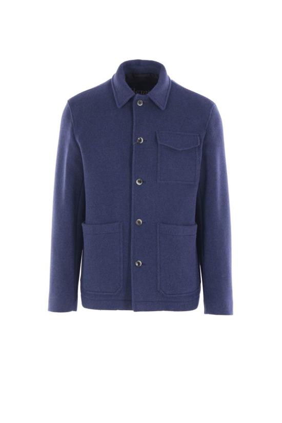 25FW 에르노 소프트 울 필드 자켓 FI000138U33475R9250 BLUE