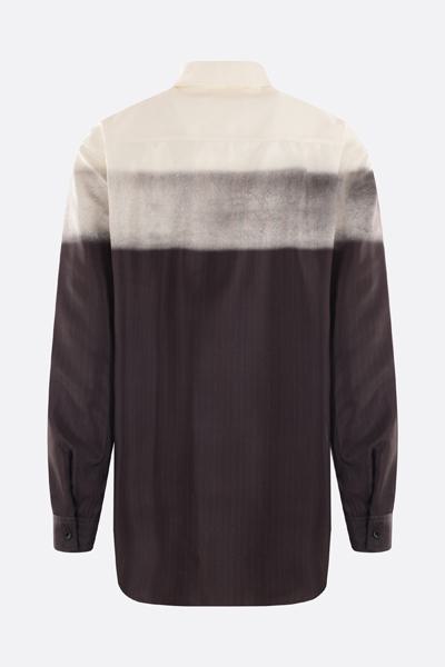  마르지엘라 긴팔 셔츠 S51DT0010S78466001S BEIGE BLACK - MAISON MARGIELA