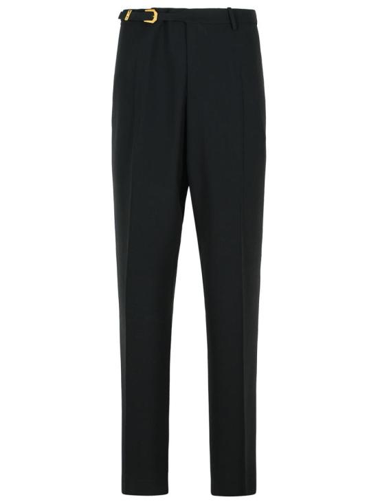 25FW 베르사체 스트레이트 팬츠 1020222 1A149931B000 Black