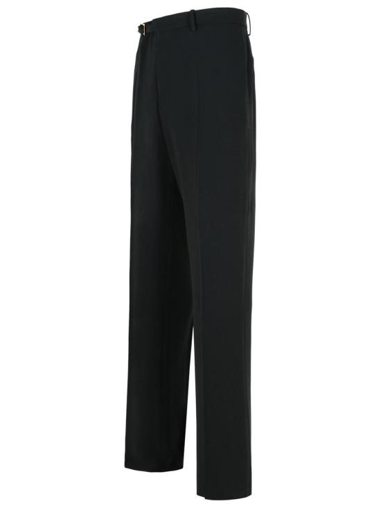 25FW 베르사체 스트레이트 팬츠 1020222 1A149931B000 Black - VERSACE