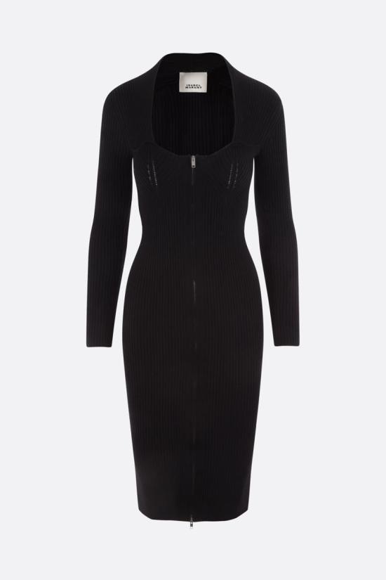  이자벨마랑 원피스 RO0250FAA3L58I01BK Black