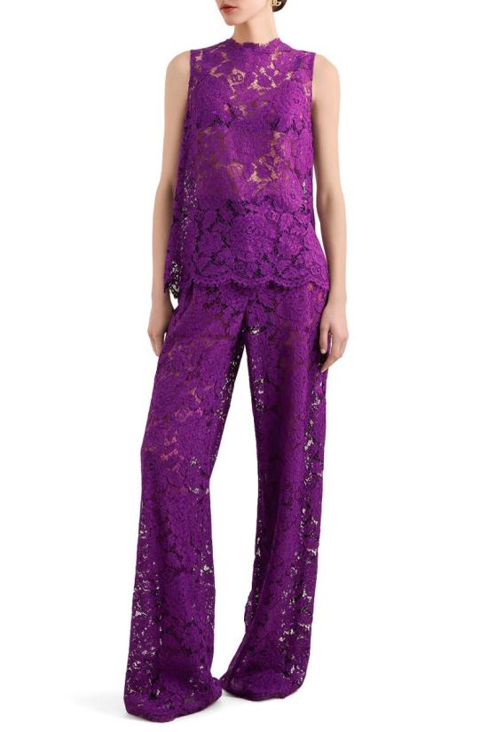 25FW 돌체앤가바나 민소매 티셔츠 F73G9THLM7LF0571 PURPLE - DOLCE & GABBANA