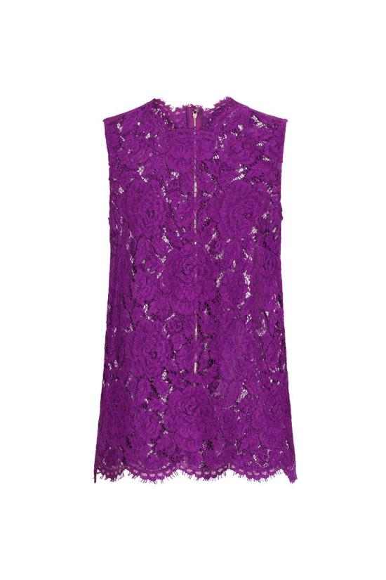 25FW 돌체앤가바나 민소매 티셔츠 F73G9THLM7LF0571 PURPLE