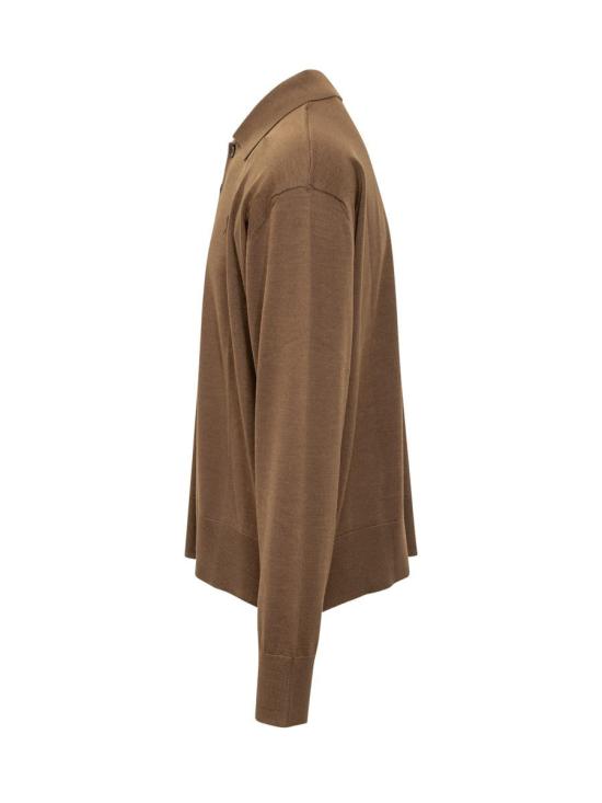 25FW 아미 스웨터 H25HPL406KN0066 216H25 BROWN - AMI