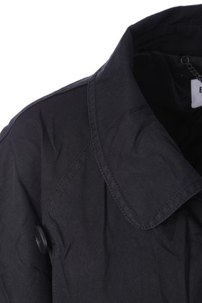  발렌시아가 랩 카코트 벨티드 코트 698285TKP060100 Black - BALENCIAGA