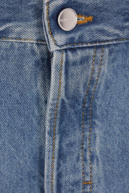 25SS 구찌 코튼 데님 진 828604XDDAS4011 BLUE - GUCCI