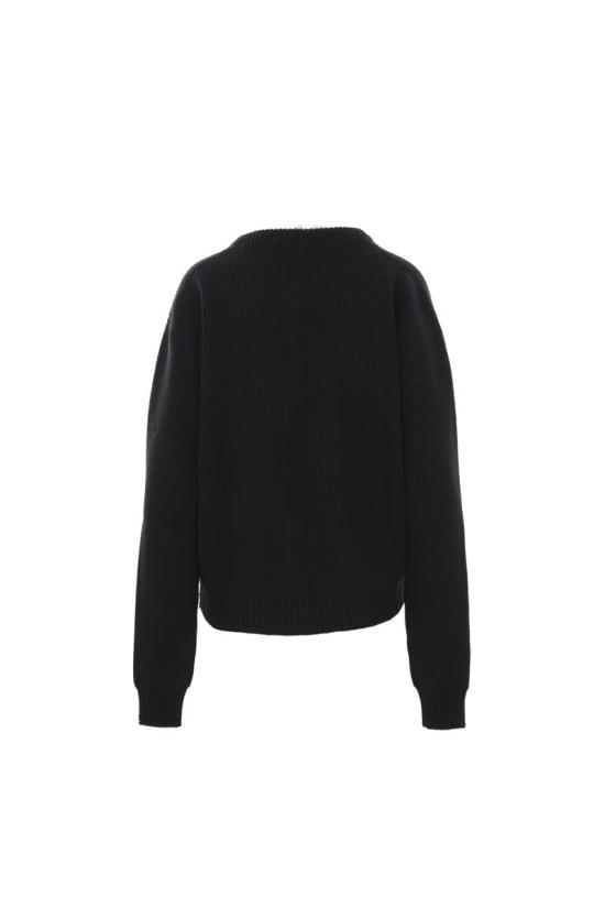 24FW 릭 오웬스 스웨터 RP02D3646KWV09 Black - RICK OWENS