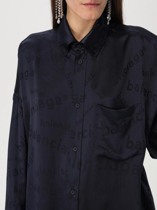 25SS 발렌시아가 셔츠 773300 TRN04 1083 Blue - BALENCIAGA