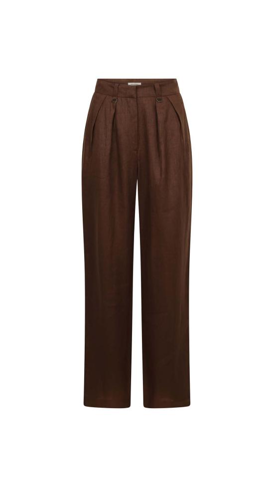  파렌테지 스트레이트 팬츠 로미 팬츠 초콜릿