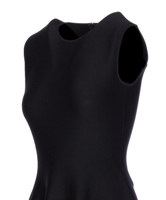 25FW 알렉산더 맥퀸 원피스 839750Q1BEG1010 Black - ALEXANDER MCQUEEN