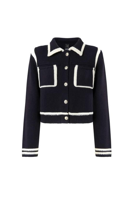 25FW 핑코 가디건 105498A2PLEZ1 Black